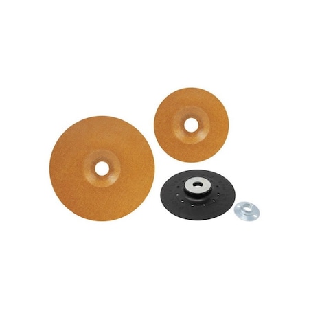 A E S Industries Backing Plate Set w/5in pad, 5in back plate, 7in back plate 51806